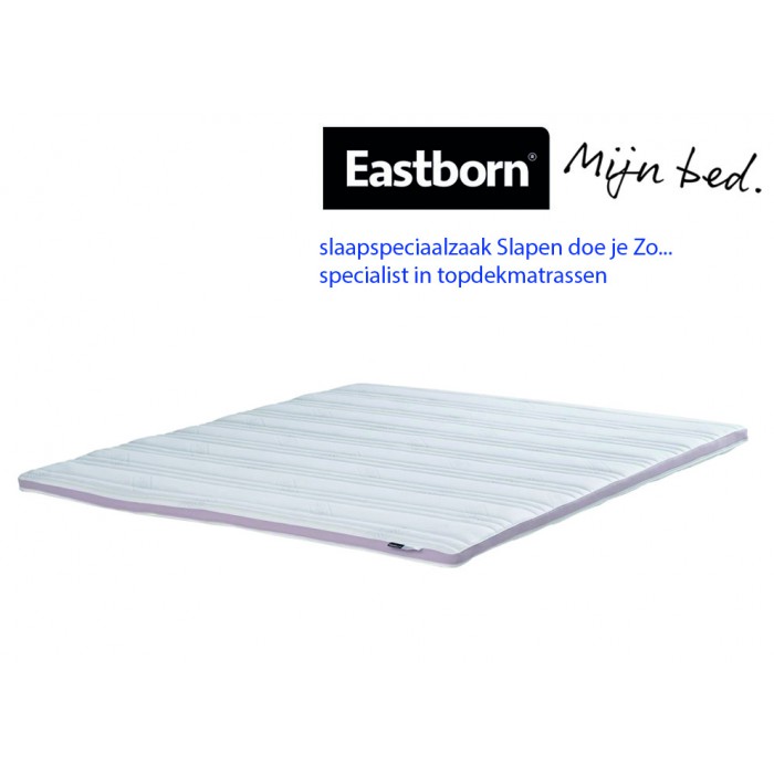 uit Gemeenten Goot Eastborn Topdekmatras: VIVID-Foam - Zeer verkoelend en drukverlagend.